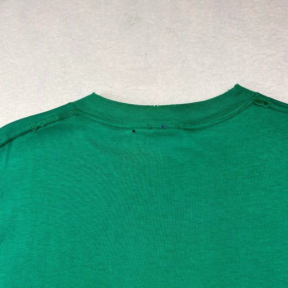 Vintage LAND'S END  Green T-Shirt Size XL men's, made in USA 100% cotton - Picture 4 of 16